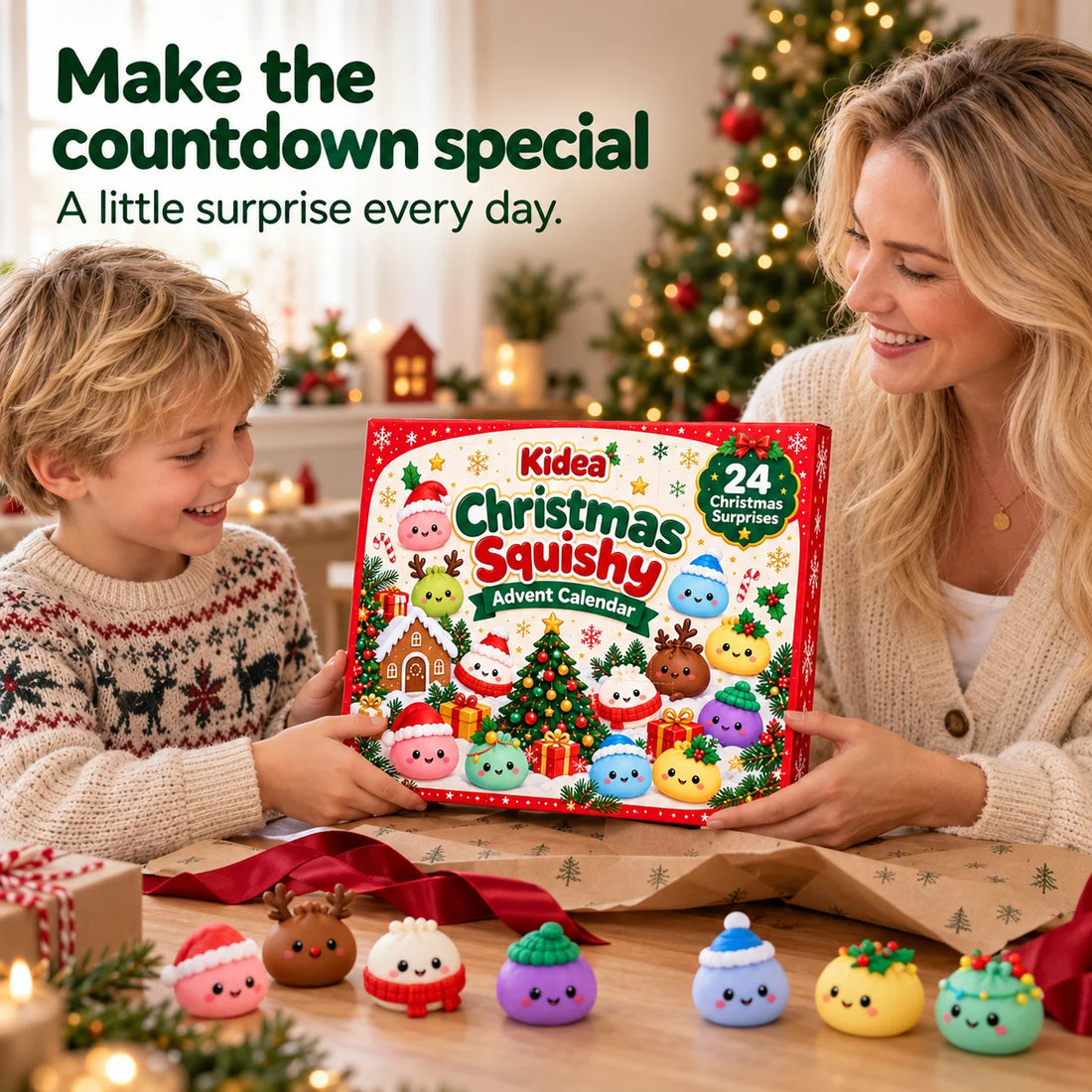 Squishy Julkalender – 24 överraskningar